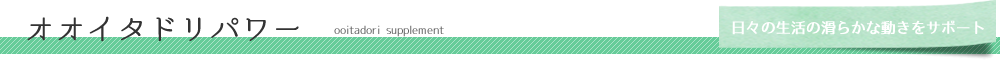 オオイタドリパワー　サプリメント